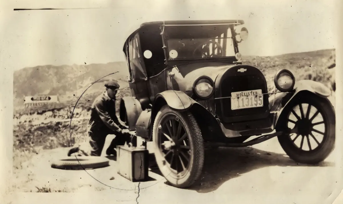 Car tires have evolved a lot