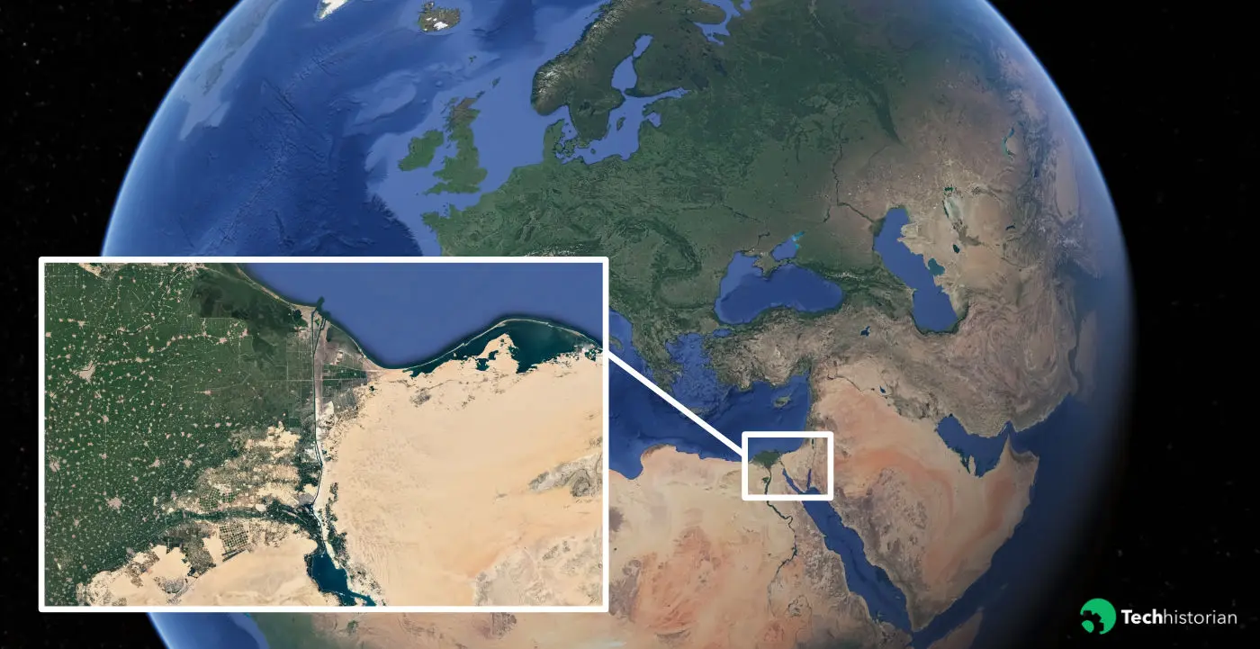 Suez Canal location