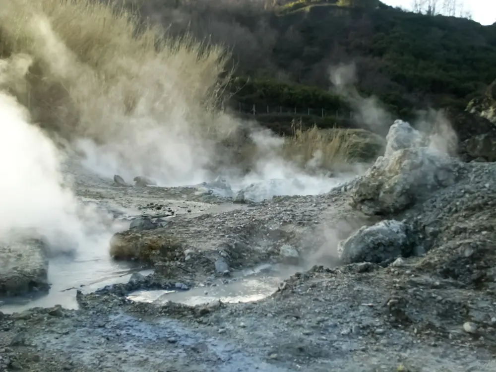 Geothermal steam underground